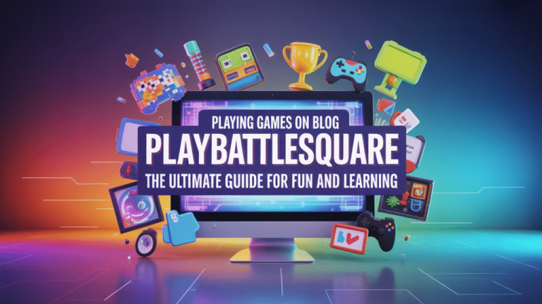 PlayBattleSquare: How to Play, Learn, and Win on the Ultimate Gaming Blog