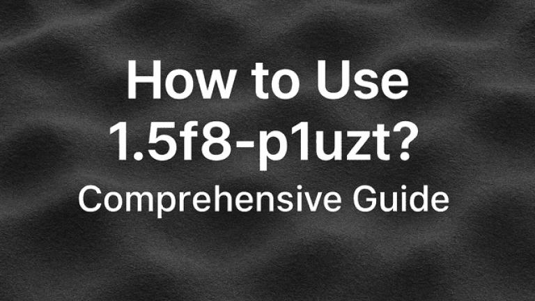 What Is 1.5f8‑p1uzt & How to Find It